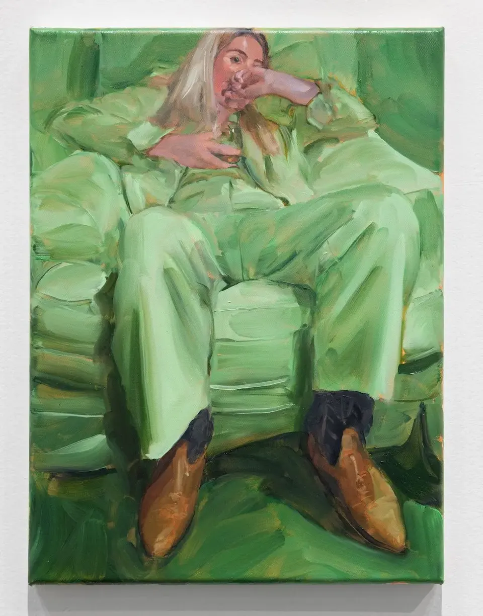 Jenna Gribbon, Admiration for the way she occupies a chair