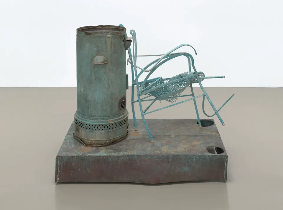 ROBERT RAUSCHENBERG, Nile Throne Glut