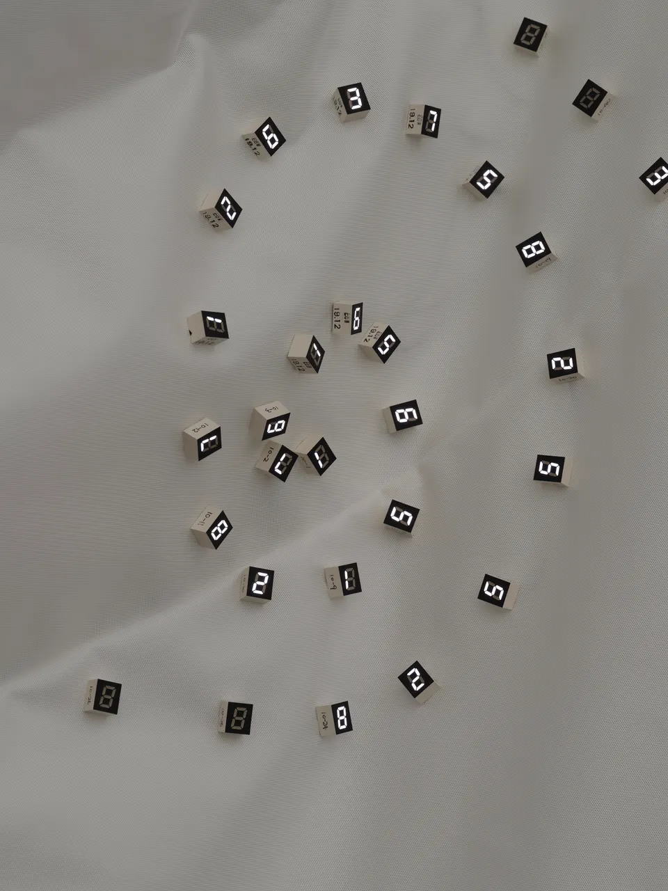Tatsuo Miyajima, Unstable Time S - no.10, 2020