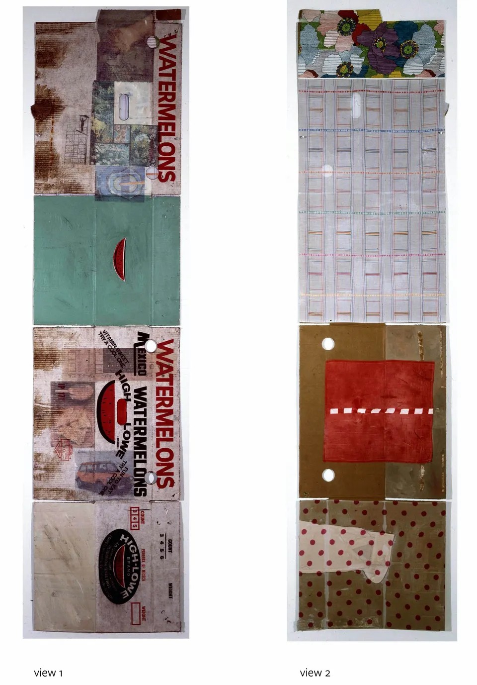 ROBERT RAUSCHENBERG, Watermelon Medley (Bifocal)