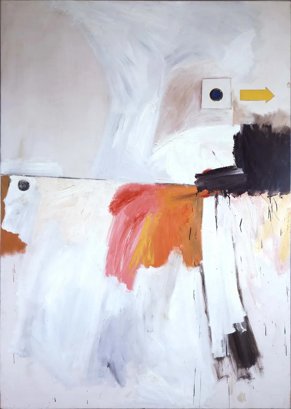 ROBERT RAUSCHENBERG, Blue Exit