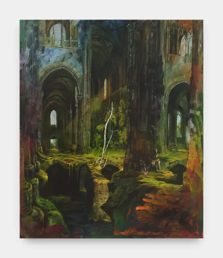 Tristan Unrau, Gothic Ruins , after Blechen