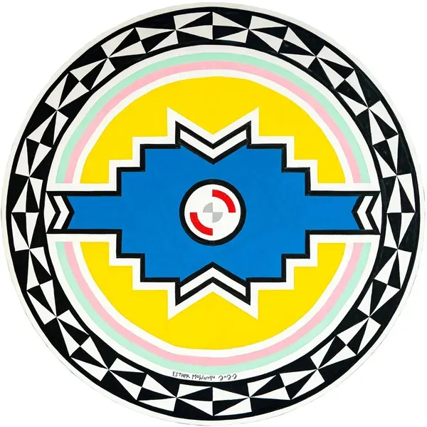 Dr. Esther Mahlangu, Ndebele Abstract