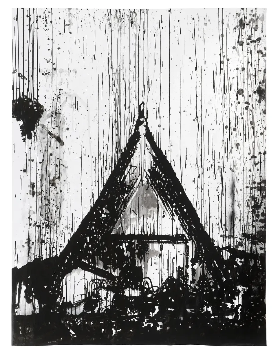 Monica Bonvicini, Camp Fire, Paradise, CA. 2018