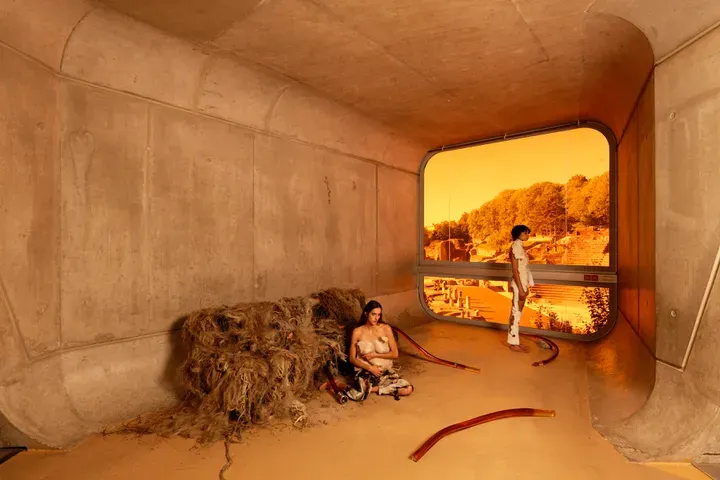 Klára Hosnedlová, 'Sounds of Hatching', '16th Lyon Biennale', Lugdunum Museum, Lyon, France