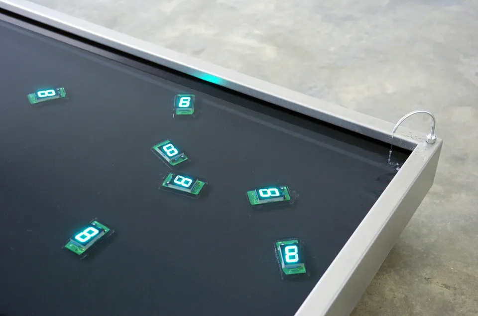Tatsuo Miyajima, Time in Water