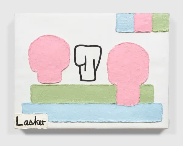 Jonathan Lasker, Podium For Unequal Twins
