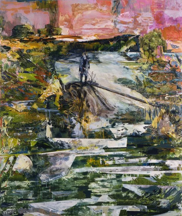 Hernan Bas, The bagpiper in exile (or, the sad wind)