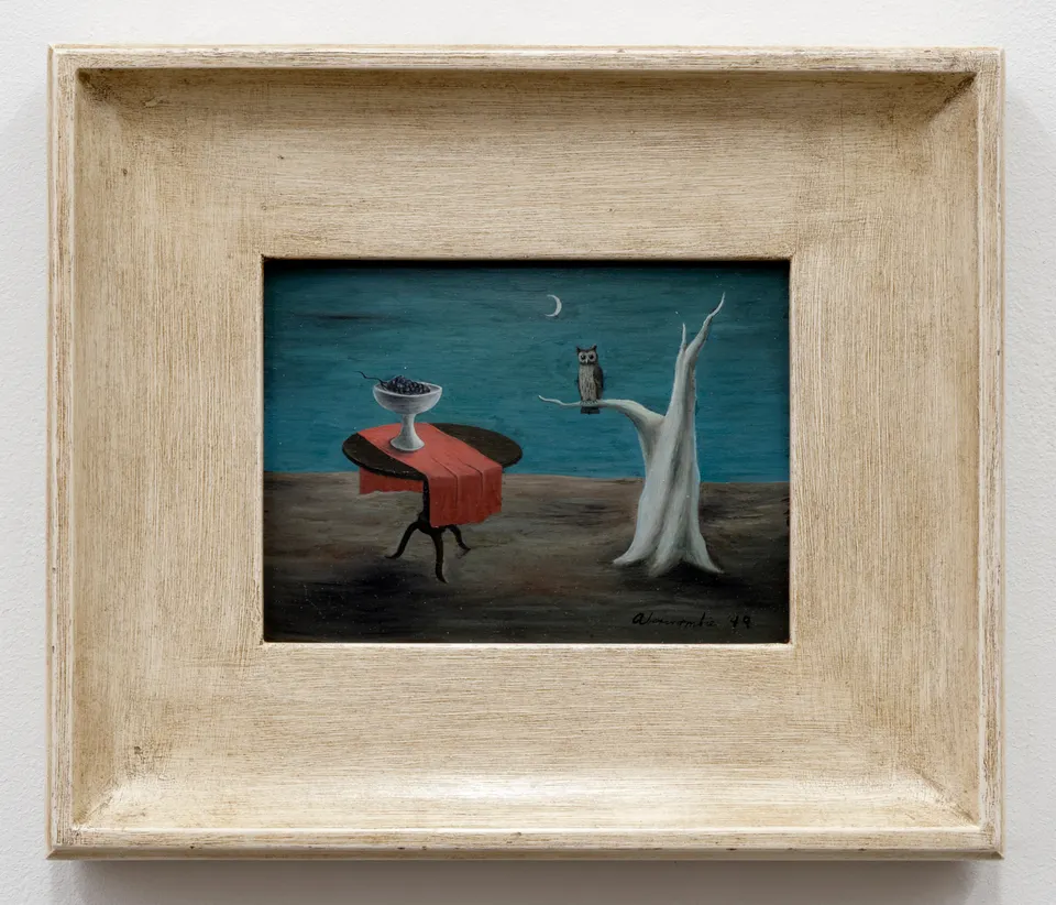 Gertrude Abercrombie, Still Life and Owl