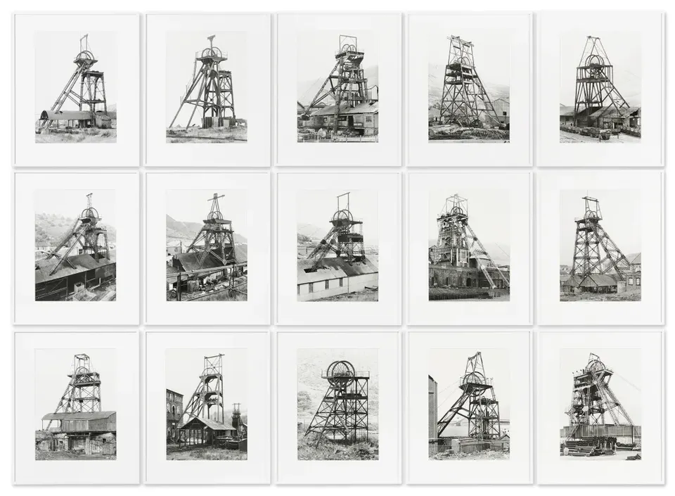 Bernd & Hilla Becher, Winding Towers