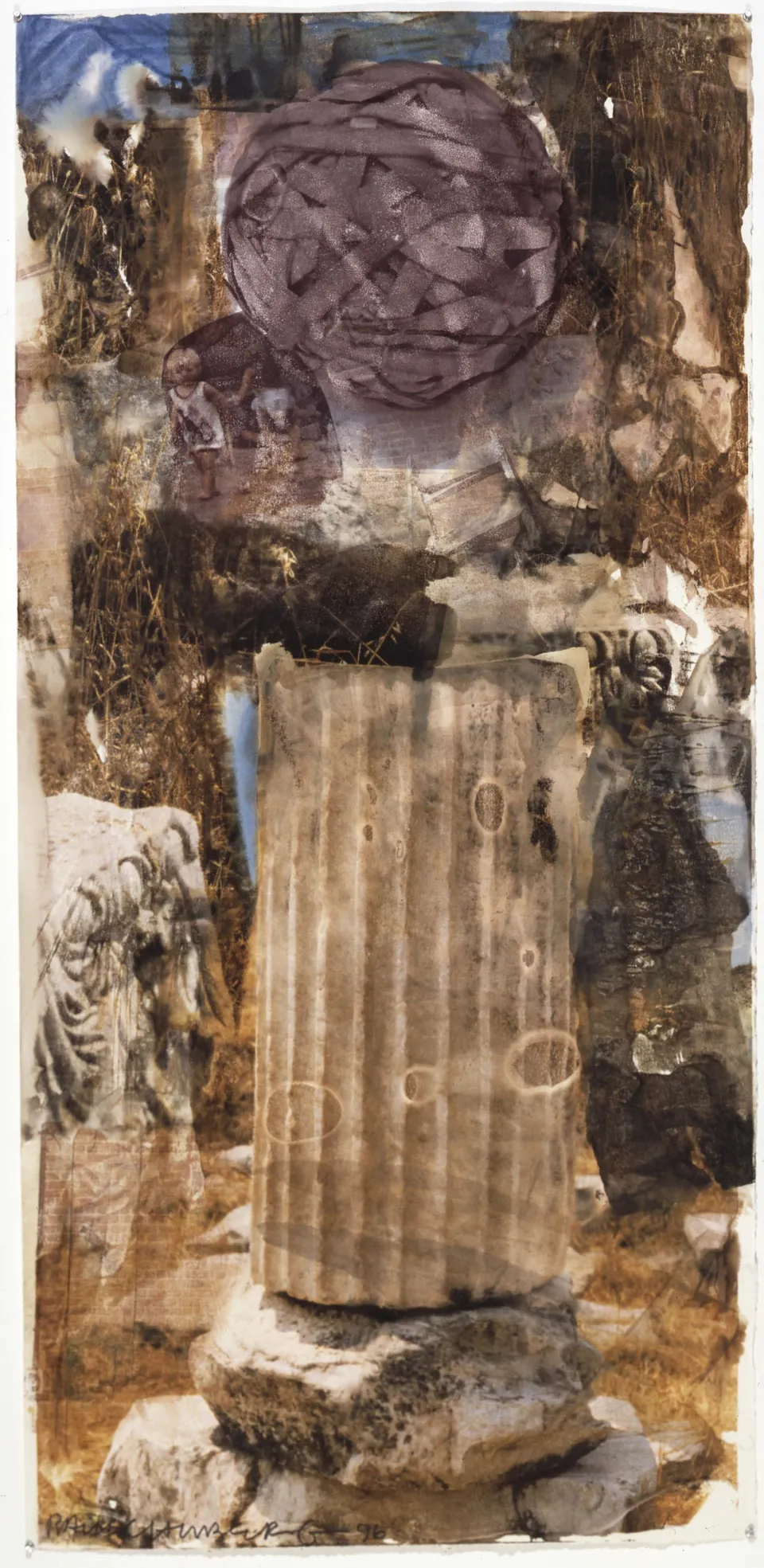 ROBERT RAUSCHENBERG, Cronus Eclipse (Anagram)