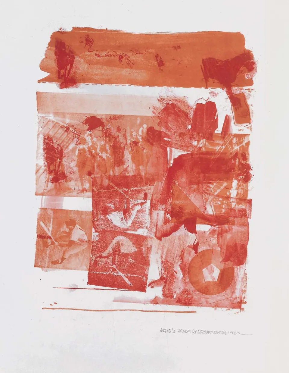 ROBERT RAUSCHENBERG, Stunt Man III
