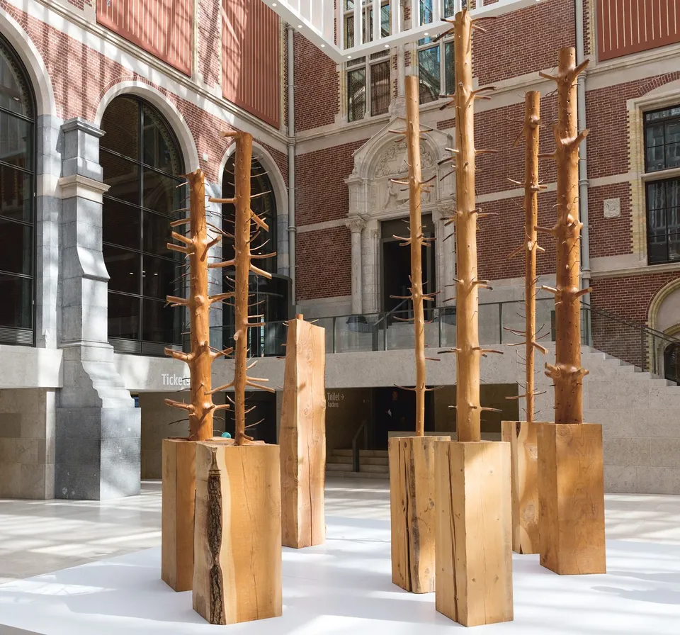Giuseppe Penone, Installation view, Giuseppe Penone in het Rijksmuseum