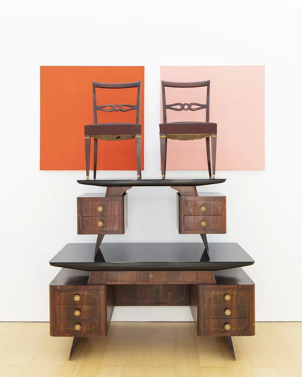 John Armleder, Furniture Sculpture 254
