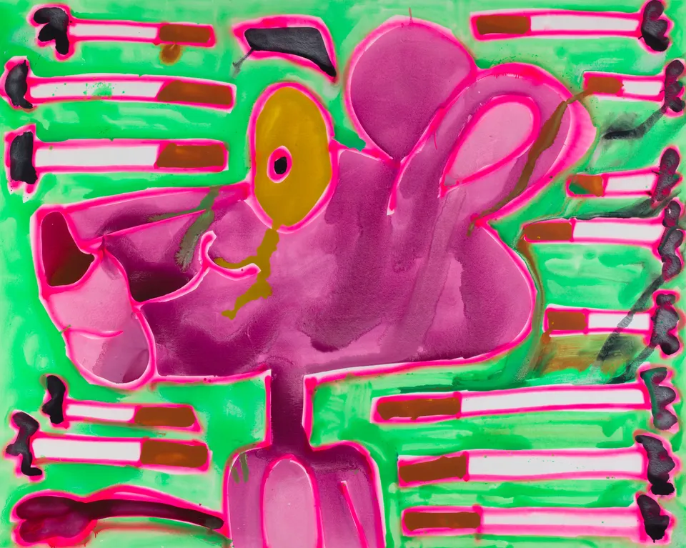 Katherine Bernhardt, Green