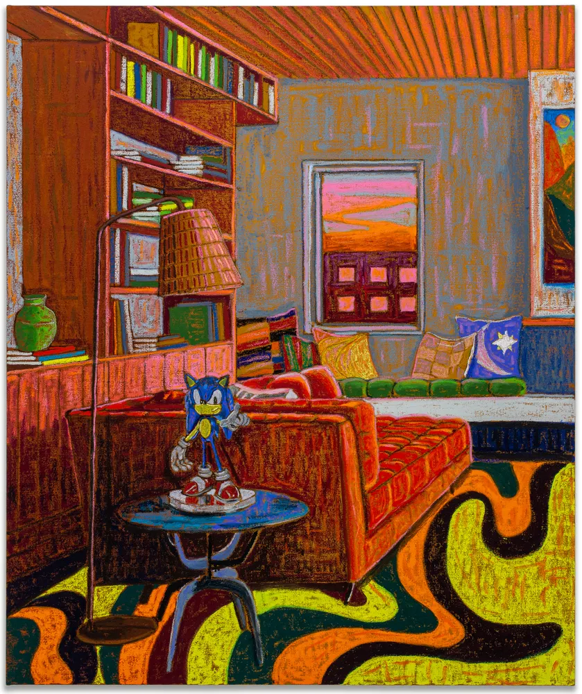 JJ Manford, Interior with Sonic & JJ Manford Rug