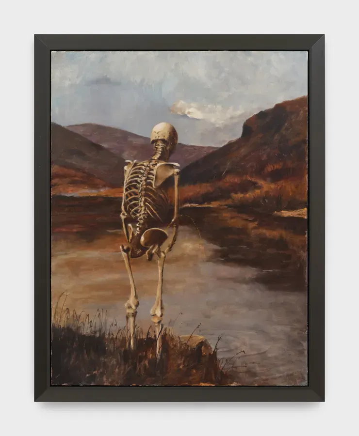 Tristan Unrau, Death Peeing , after Klinger