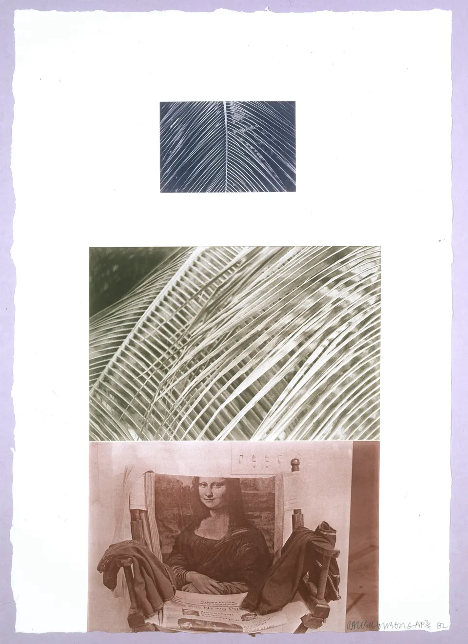 ROBERT RAUSCHENBERG, The Razorback Bunch: Etching V