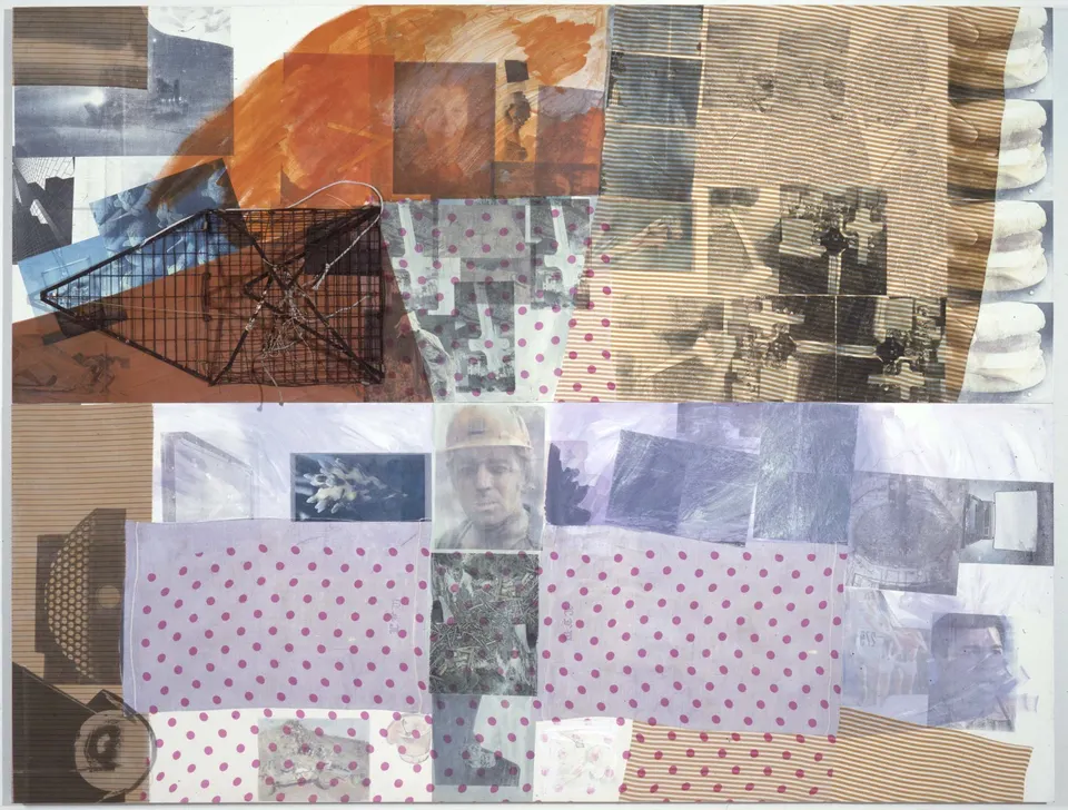 ROBERT RAUSCHENBERG, Untitled (Spread)