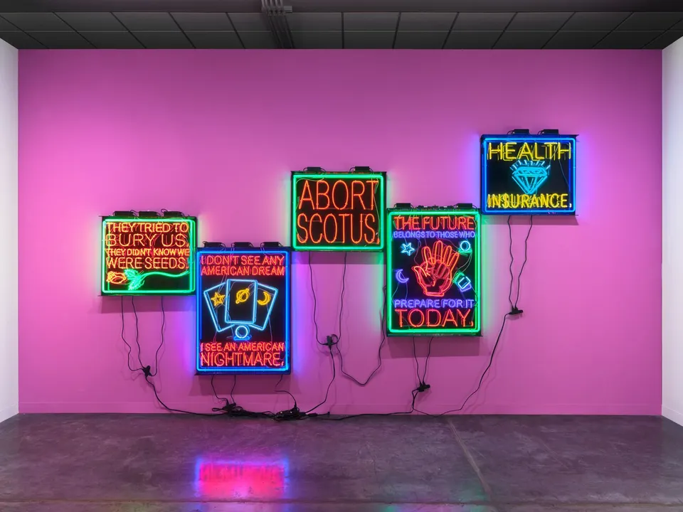 Patrick Martinez, Installation view at Art Basel Miami Beach, December 2022