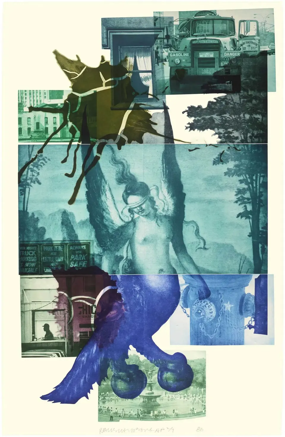 ROBERT RAUSCHENBERG, Bellini #1