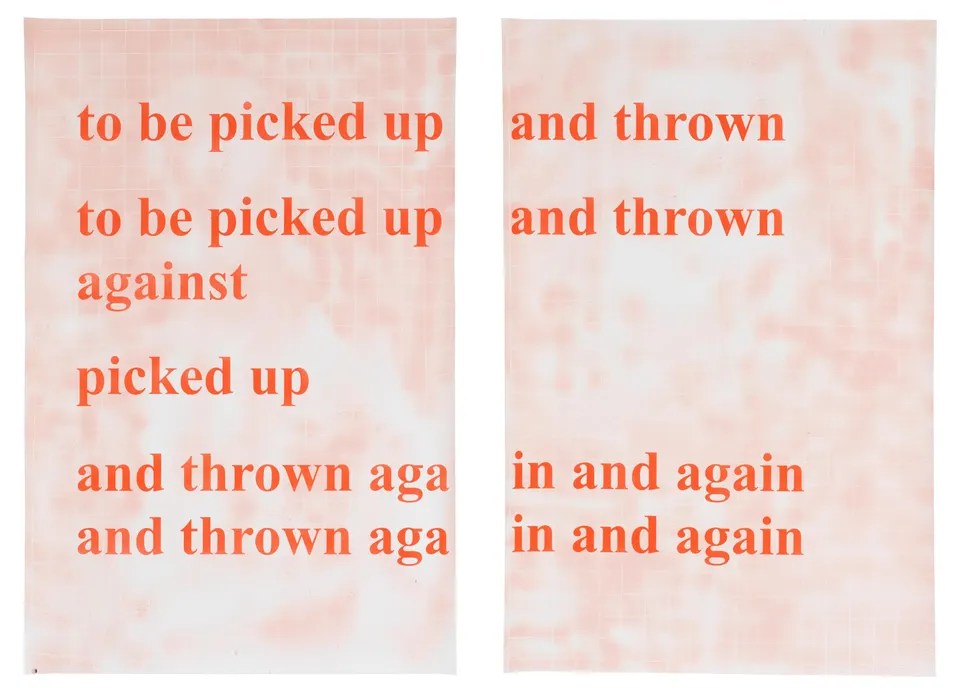 Monica Bonvicini, Picked Up and Thrown
