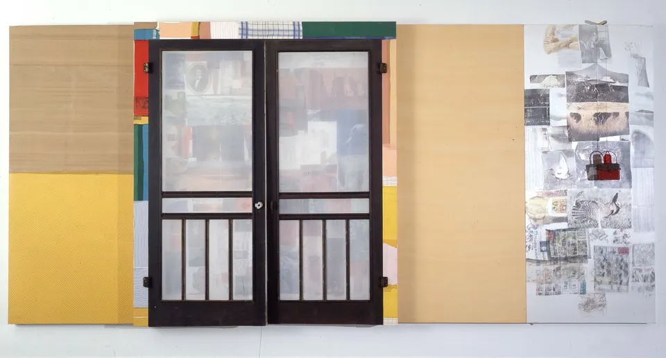 ROBERT RAUSCHENBERG, Whistle Stop (Spread)