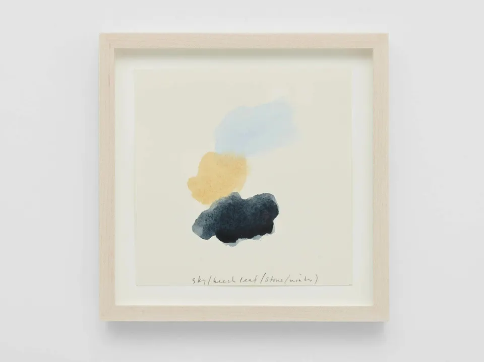 Spencer Finch, 4 Color Notes (Winter, Spring, Summer, Autumn) 2019, IV