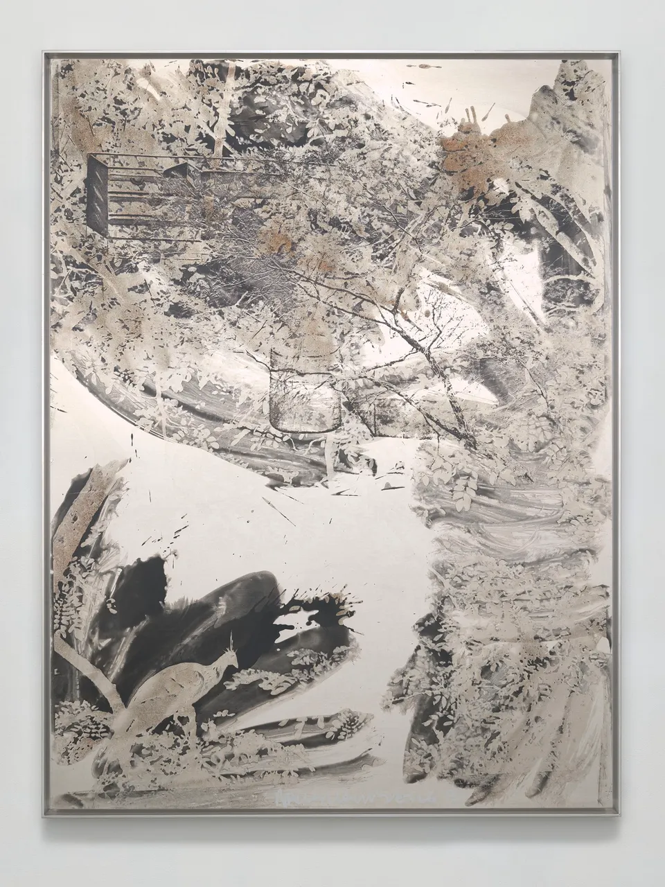 ROBERT RAUSCHENBERG, Party-Bird (Night Shade)