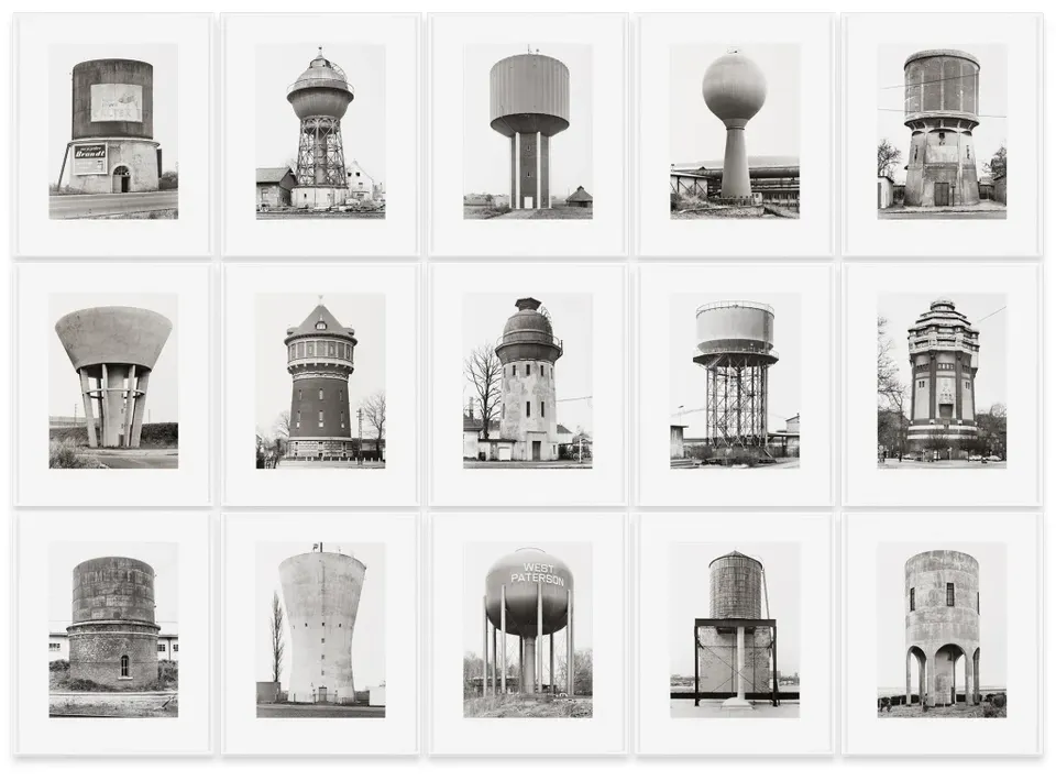 Bernd & Hilla Becher, Water Towers