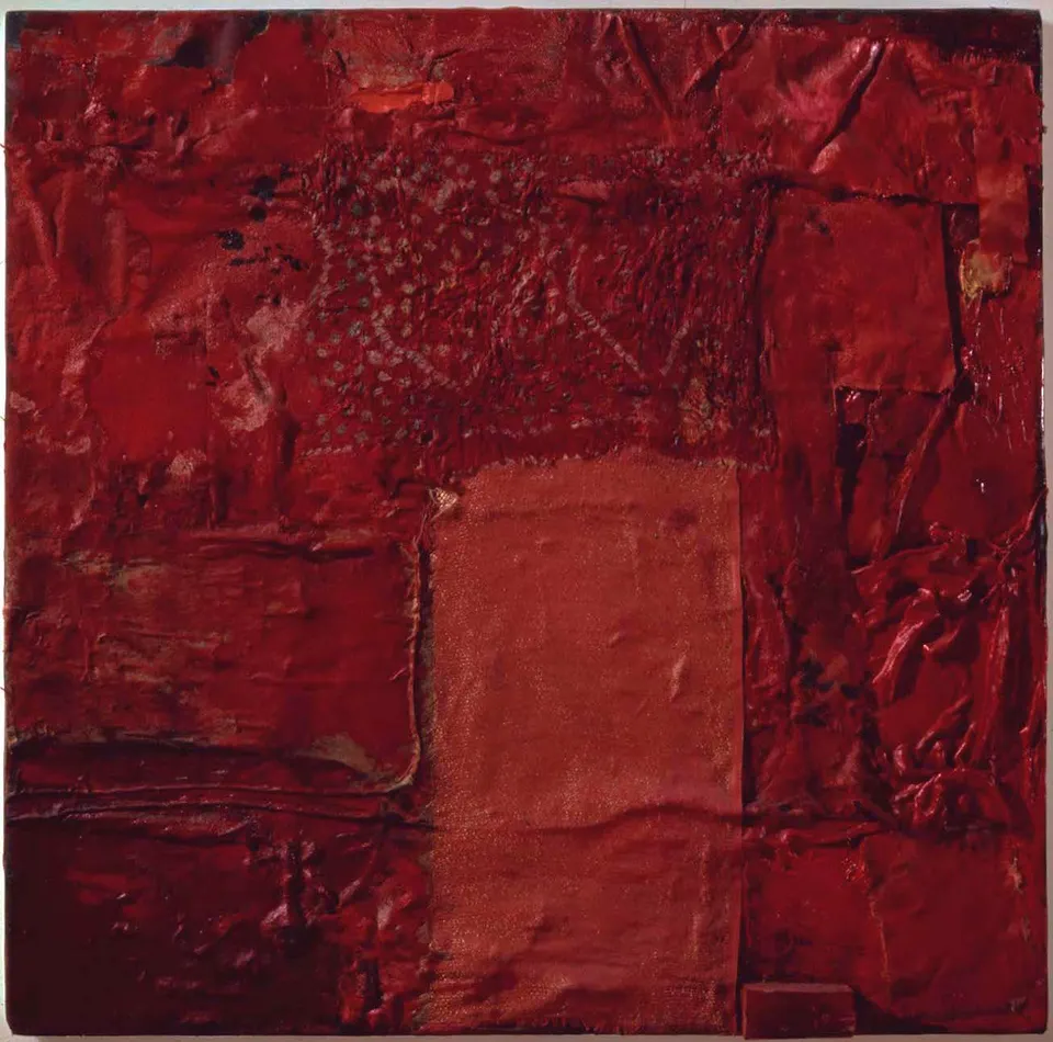 ROBERT RAUSCHENBERG, Red Import