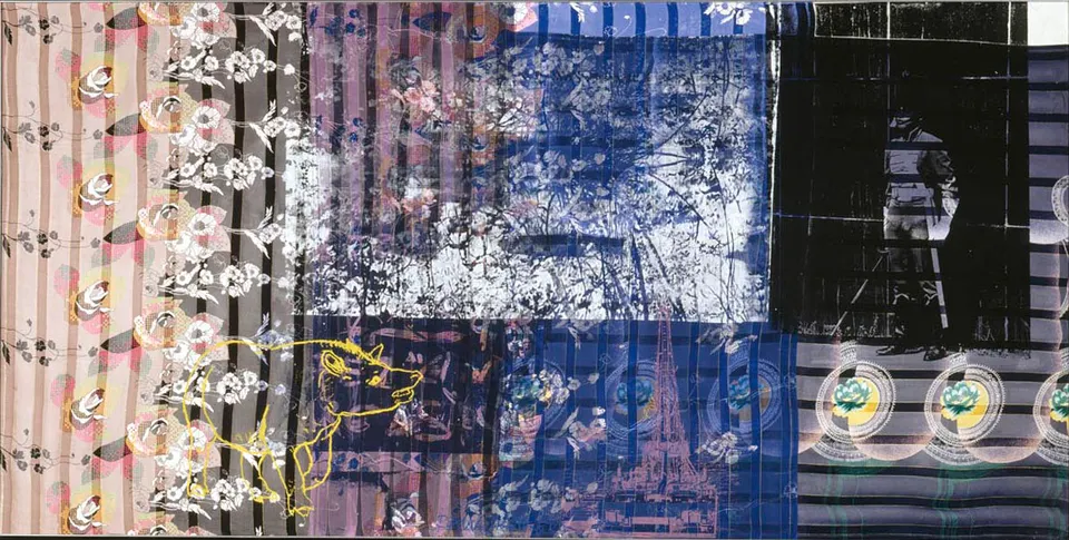 ROBERT RAUSCHENBERG, Guarded Mirror Rivers / ROCI VENEZUELA