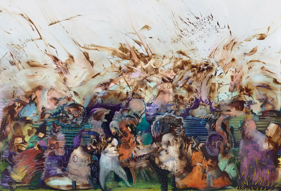 Ali Banisadr, We work in shadows