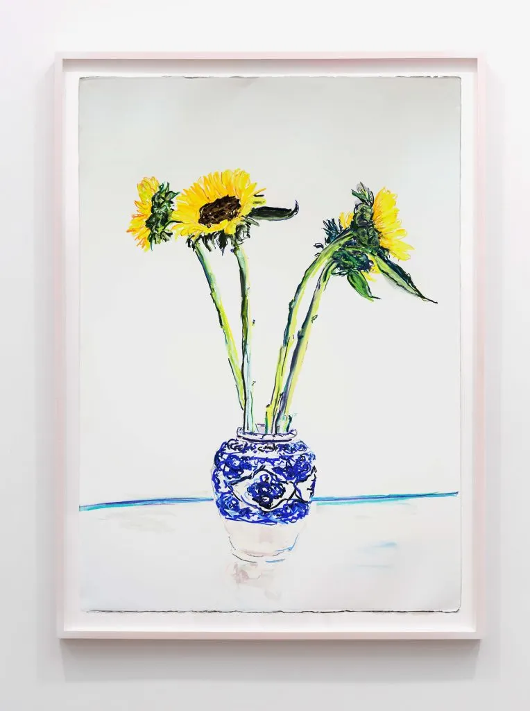 Billy Sullivan, sunflowers