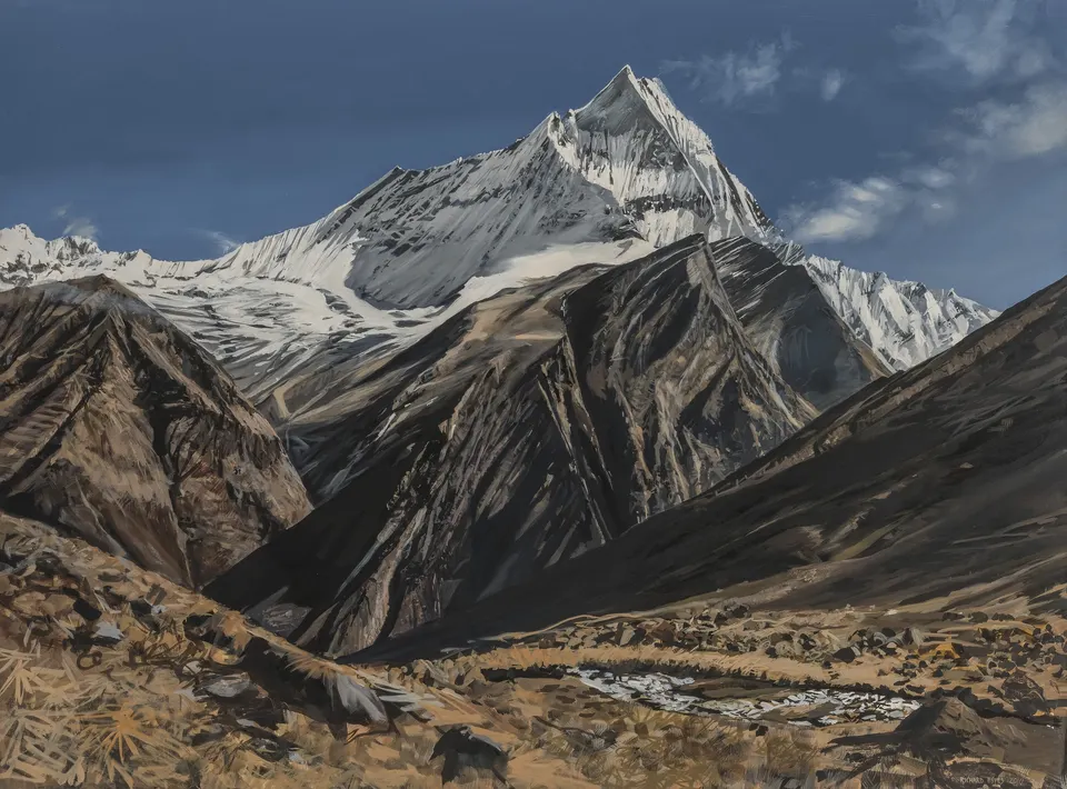 RICHARD ESTES, View in Nepal