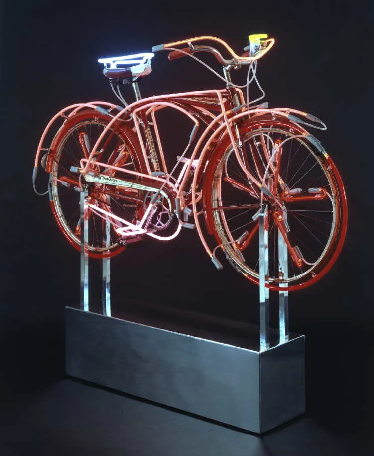 ROBERT RAUSCHENBERG, Bicycloid IX