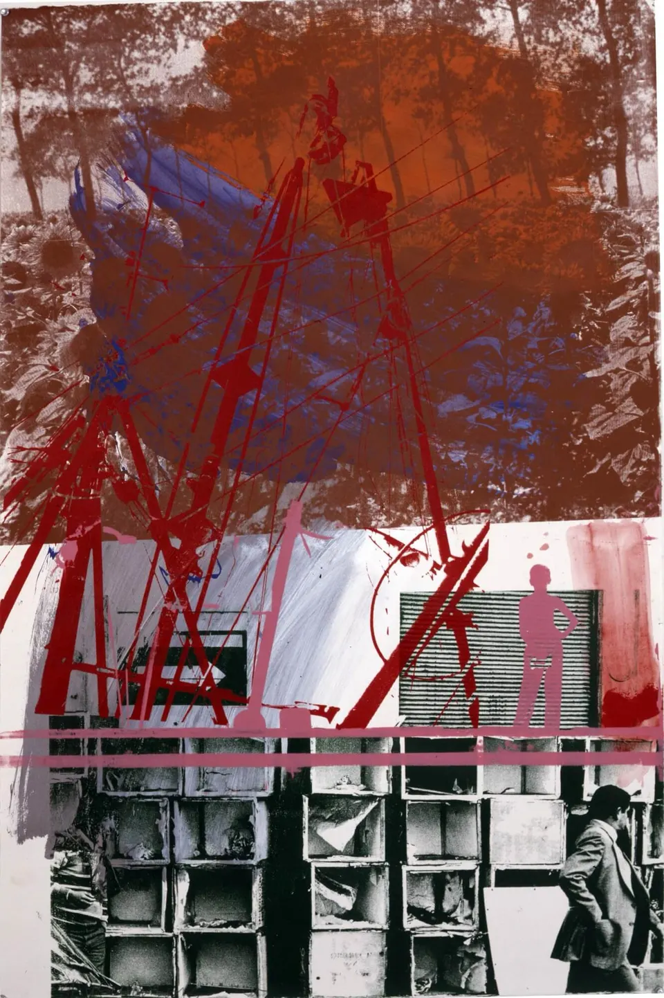 ROBERT RAUSCHENBERG, Fall Stir