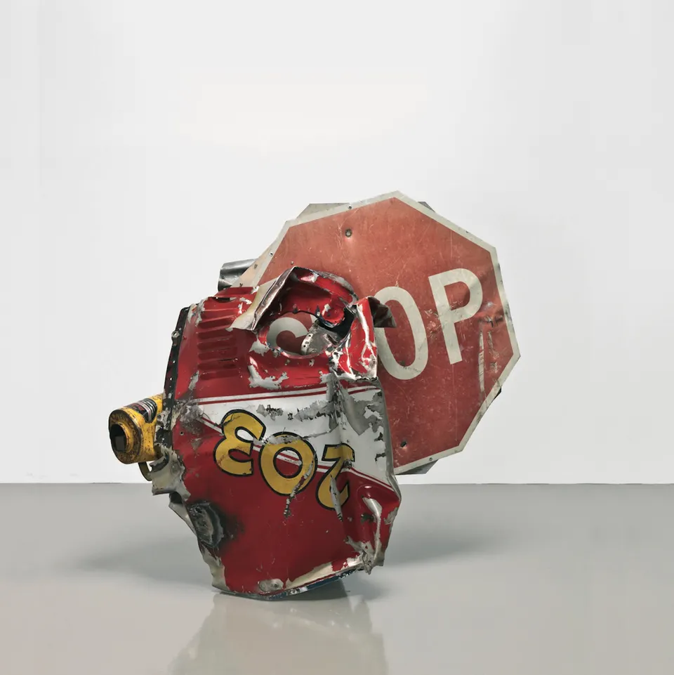 ROBERT RAUSCHENBERG, Stop Side Early Winter Glut