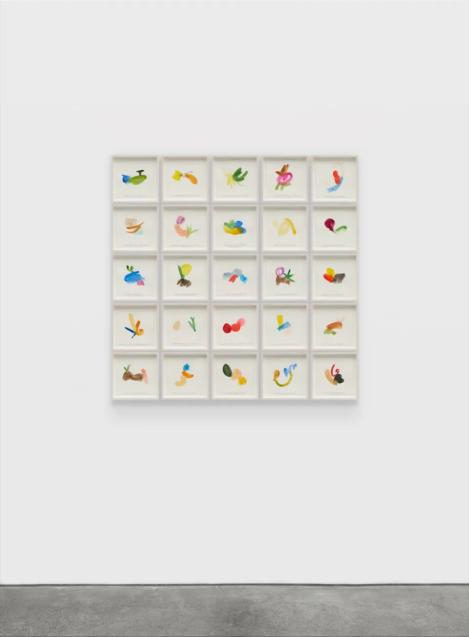 Spencer Finch, Color Notes (Spring) 2020, II