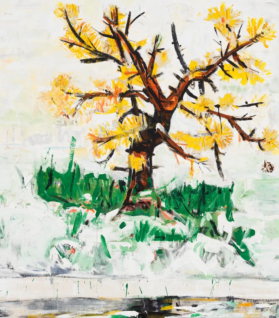 Cy Gavin, Untitled (Yellow pine)