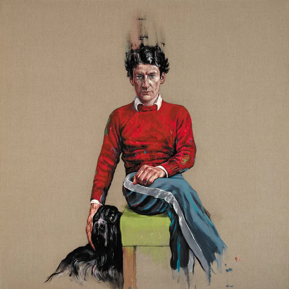 Zeng Fanzhi, Lucian Freud