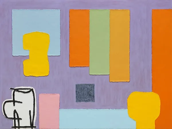 Jonathan Lasker, Ideal Interior