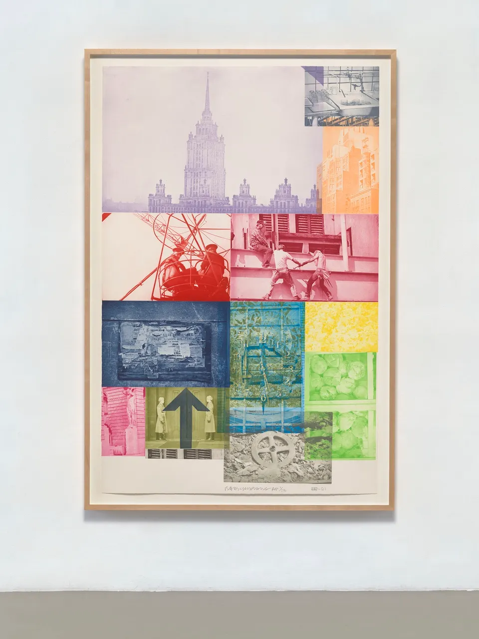 ROBERT RAUSCHENBERG, Soviet / American Array VII