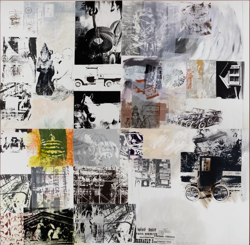 ROBERT RAUSCHENBERG, Rollings (Salvage)