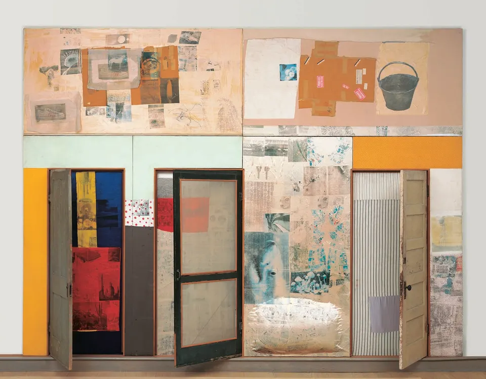 ROBERT RAUSCHENBERG, Rodeo Palace (Spread)
