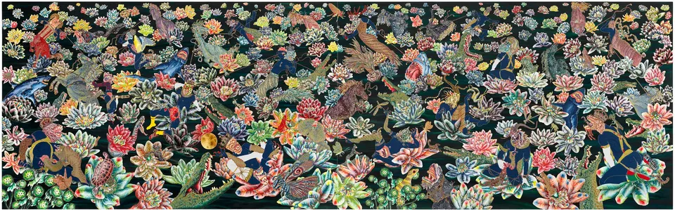 Raqib Shaw, The Mild-Eyed Melancholy of the Lotus Eaters III