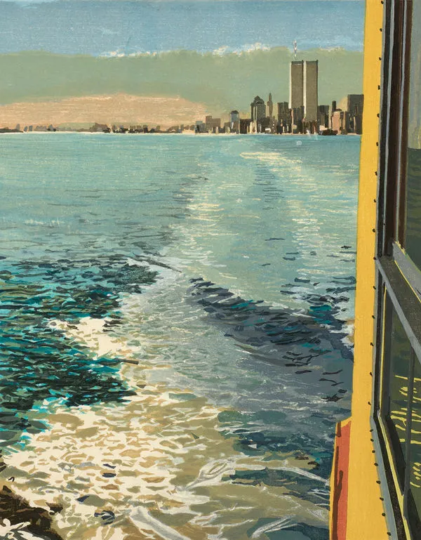 RICHARD ESTES, Study VI, New York Harbor