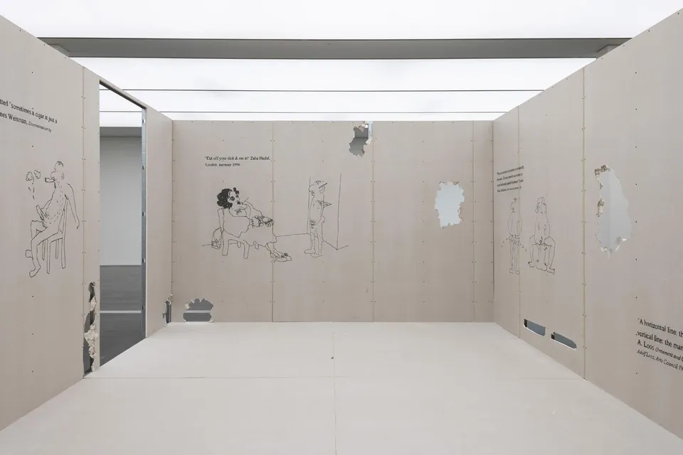 Monica Bonvicini, I Believe in the Skin of Things as in that of Women