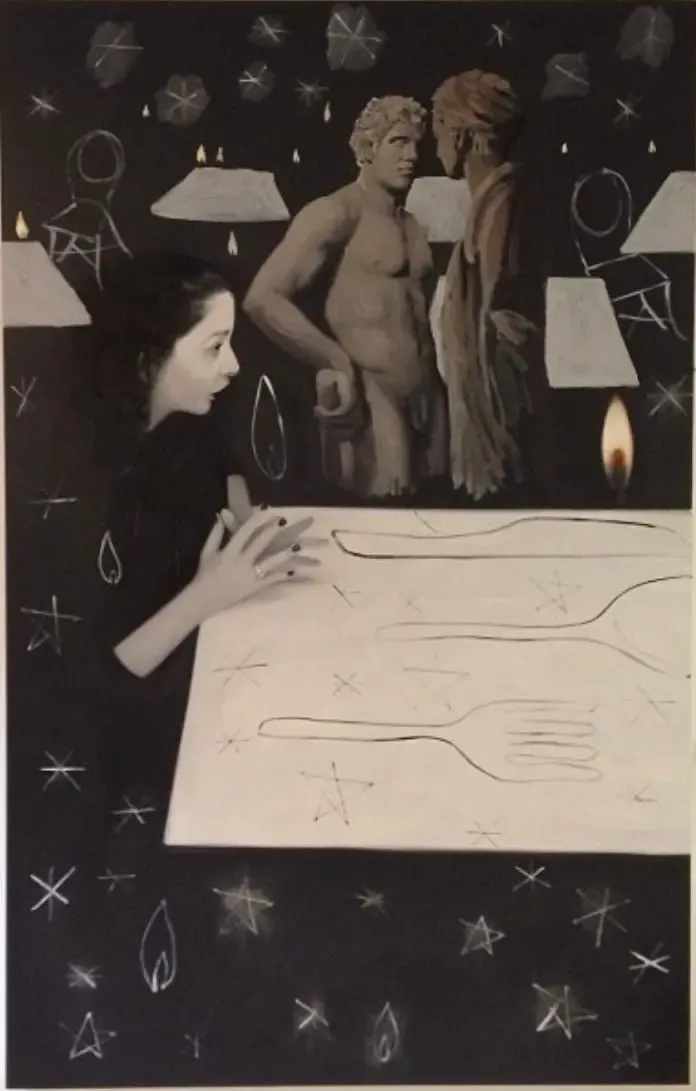Jenna Gribbon, Carolyn in conversation