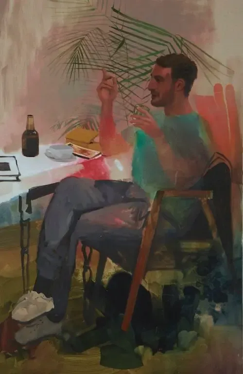 Jenna Gribbon, Peter in conversation